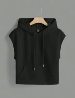 SHEIN レディス　フード付きTシャツ