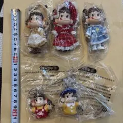 激レア 不二家 ペコちゃん.ポコちゃん ストラップ 大量まとめ売り