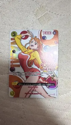 ワンピースカード ナミ ラウンドワン プロモ - メルカリ