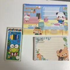 サクラクレパス けろけろけろっぴ クーピーペンシル メモ帳のサムネイル