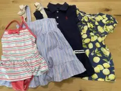ワンピース　水着　4点セット　80cm