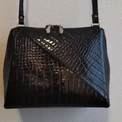 【送料込】黒レディースミニショルダーバッグ