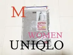 ●新品未開封●ユニクロレディース●ヒートテックUネック半袖Tシャツ●グレー・M