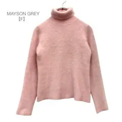 MAYSON GREY/タートルネック/長袖/アンゴラ混/柔らかい/F/ピンク