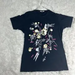 ユニクロ　Tシャツ　半袖　Lサイズ　ガンダム　コラボ　ネイビー　大きめサイズ