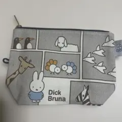 Dick Bruna アニマル柄 ポーチのサムネイル