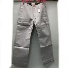 SANDS ストライプ ワークパンツ グレー　L