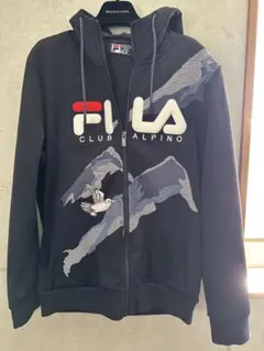 FILA クラブアルピーノ フーディ ブラック　フィラのサムネイル