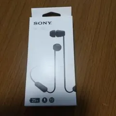 【新品・未開封】SONY WI-C100 ブラックワイヤレスイヤホン