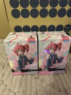 重音テト ちょこのせ フィギュア プライズ セガ 2個セット SEGA