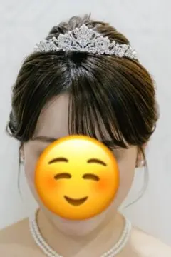 ANNAN WEDDING ティアラ＋パールピアス