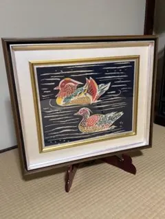 輪島塗 漆画 正峰作［ 雉子］蒔絵 額装 美品 - メルカリ