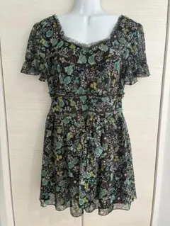 ANNA SUI 花柄 半袖チュニック 4のサムネイル