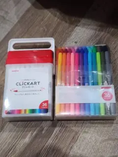 CLICKART 36色セット play color 2 36色セットのサムネイル