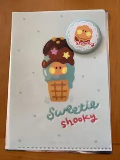 BT21minini ハピネス缶バッジsweetie SHOOKY
