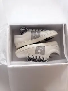 JIMMY CHOO スニーカー ホワイト グリッター37.5