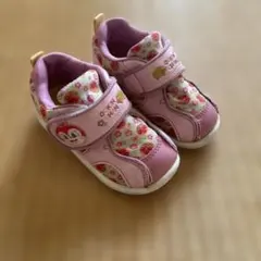 ドキンちゃん アンパンマン 靴 14 ピンク 花柄 子供用シューズ