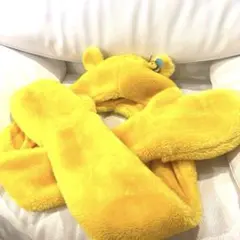 ディズニーリゾート　ファンキャップ　マフラー　手袋　プーさん