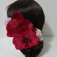髪飾り7パーツ　成人式　卒業　ヘッドドレス