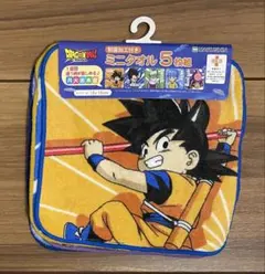 【新品・未使用】ドラゴンボール　ミニタオル 5枚セット【匿名配送】