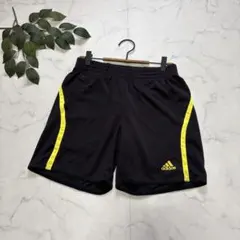 7472✾アディダス✾ショートパンツ【S】メッシュ/ロゴ/ネイビー/ストレッチ