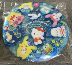 サンリオキャラクターズ キラキラBIG缶バッジ2 12番　集合