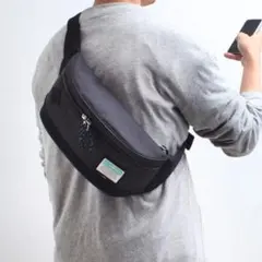 【新品・訳あり】ビアンキ 2WAY ボディバッグ ウエストバッグ ABCY-07