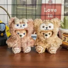 ダッフィ、シェリメイぬい服セット