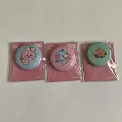 BT21 缶バッジ COOKY MANG SHOOKY