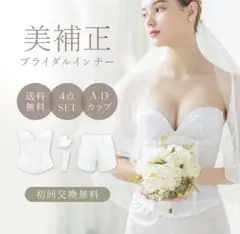 美補正 ブライダルインナーセット D75 ホワイト