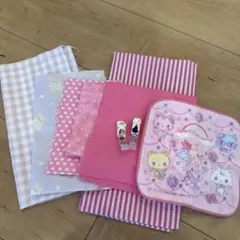 ハンドメイド用 ピンク系はぎれセット 生地 布 入園準備