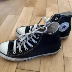 Converse ブラック ハイカットスニーカー