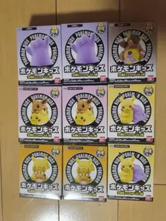 ポケモンキッズ 30周年スペシャルvol.2編 9個セット ピカチュウ メタモン
