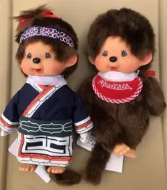 お買得‼️レア　正規品　新品　タグ付　着物モンチッチぬいぐるみ Sサイズ3set❣️ お買得‼️レア 正規品 新品 タグ付 着物モンチッチぬいぐるみ Sサイズ