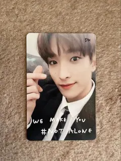 SEVENTEEN DK ドギョム WE MAKE YOU サイン入り　トレカ