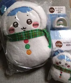 ちいかわ ハチワレセット ぬいぐるみ マスコット オーナメント マグカップ 4点