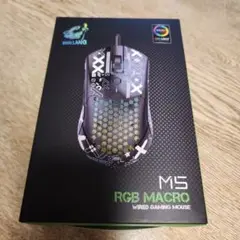 M5 RGB MACRO 有線ゲーミングマウス