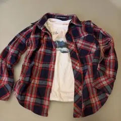 LITTLE BEAR CLUB チェックシャツ 120cm DILASHシャツ