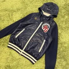 パーリーゲイツ PEARLYGATES ジップジャケット ワッペン ネイビー 0