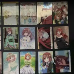 五等分の花嫁 カードセット