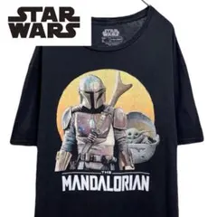 STAR WARS マンダロリアン グローグー Tシャツ 黒 スターウォーズのサムネイル