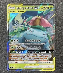 セレビィ＆フシギバナGX RR SM9 001/095のサムネイル