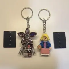 ストレンジャーシングス エディ ミニフィグ＆じゃらじゃらキーホルダー