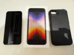 【美品】iPhone se 第3世代　純正品　ブラック