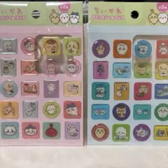 ちいかわ　ぷくっとシール　クリア