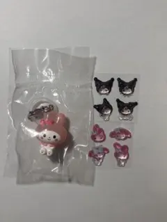 サンリオ ゆるっとめじるしアクセサリー マイメロ　ボンドロmini お裾分け