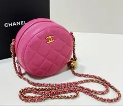 超美品♡限定モデル★シャネル マトラッセ チェーンショルダー バッグ ラウンドのサムネイル