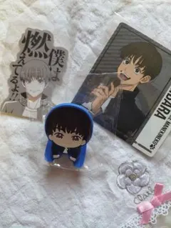 呪術廻戦　のっかりラバークリップ＆ステッカー＆コースター　灰原雄