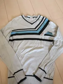 80s'アーノルドパーマー Vネックセーター M A ヴィンテージ 古着希少