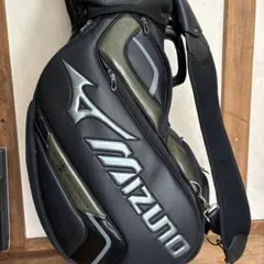 MIZUNO ゴルフ キャディバッグ ブラックのサムネイル